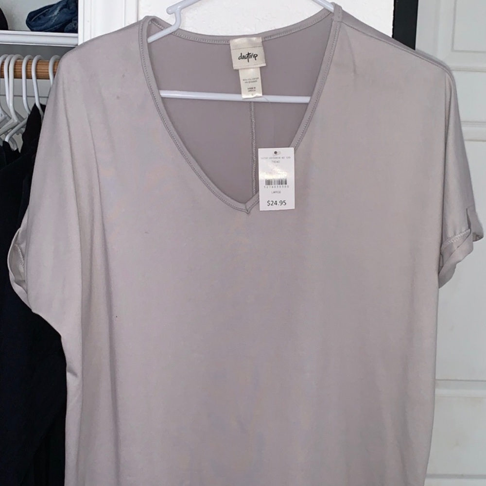 Gray DayTrip V-Neck